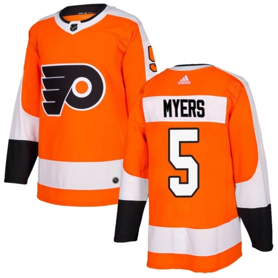 Men Philadelphia Flyers Philippe Myers Orange Adidas Authentic Home Jersey Men Philadelphia Flyers Philippe Myers Orange Adidas Authentic Home Jersey