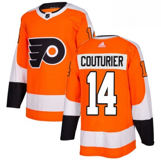 Mens Adidas Philadelphia Flyers 14 Sean Couturier Premier Orange Home NHL Jersey Mens Adidas Philadelphia Flyers 14 Sean Couturier Premier Orange Home NHL Jersey