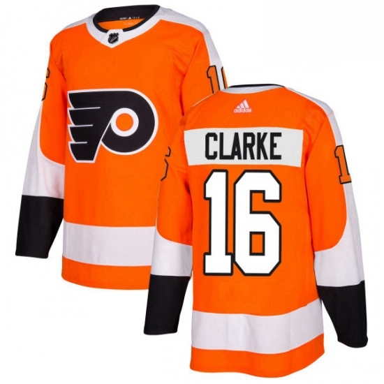 Mens Adidas Philadelphia Flyers 16 Bobby Clarke Authentic Orange Home NHL Jersey Mens Adidas Philadelphia Flyers 16 Bobby Clarke Authentic Orange Home NHL Jersey