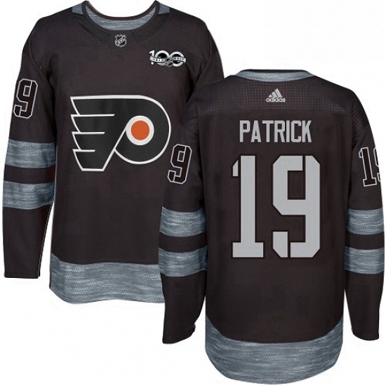 Mens Adidas Philadelphia Flyers 19 Nolan Patrick Premier Black 1917 2017 100th Anniversary NHL Jersey Mens Adidas Philadelphia Flyers 19 Nolan Patrick Premier Black 1917 2017 100th Anniversary NHL Jersey