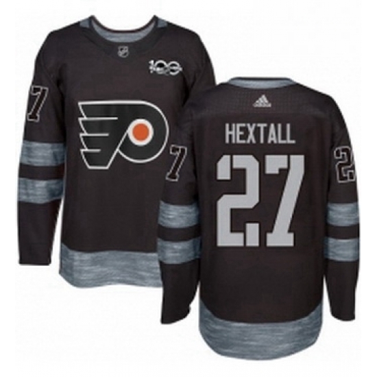 Mens Adidas Philadelphia Flyers 27 Ron Hextall Premier Black 1917 2017 100th Anniversary NHL Jersey Mens Adidas Philadelphia Flyers 27 Ron Hextall Premier Black 1917 2017 100th Anniversary NHL Jersey