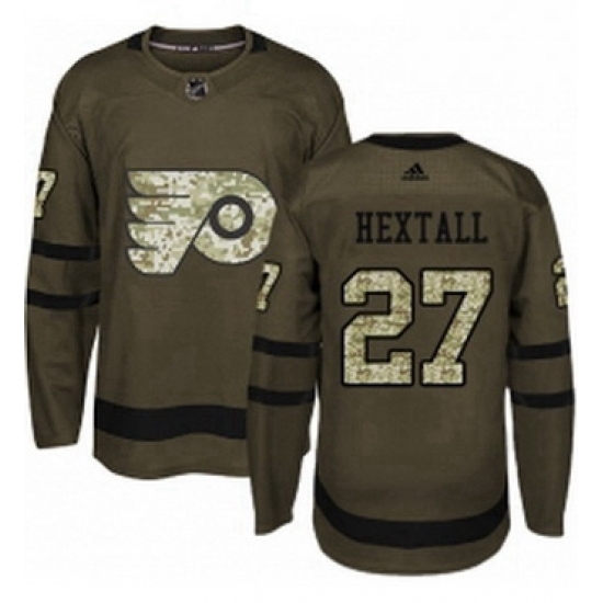 Mens Adidas Philadelphia Flyers 27 Ron Hextall Premier Green Salute to Service NHL Jersey Mens Adidas Philadelphia Flyers 27 Ron Hextall Premier Green Salute to Service NHL Jersey