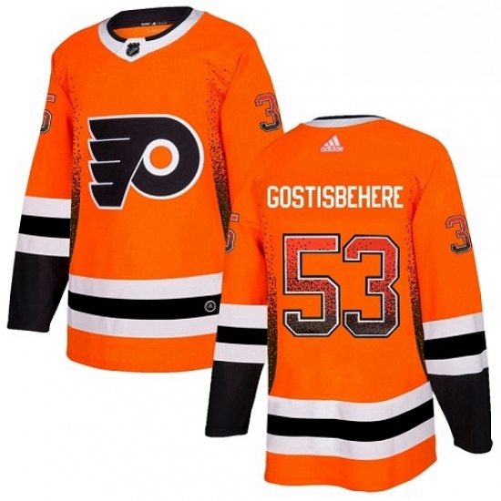 Mens Adidas Philadelphia Flyers 53 Shayne Gostisbehere Authentic Orange Drift Fashion NHL Jersey Mens Adidas Philadelphia Flyers 53 Shayne Gostisbehere Authentic Orange Drift Fashion NHL Jersey