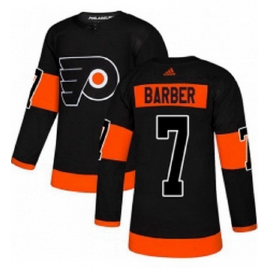 Mens Adidas Philadelphia Flyers 7 Bill Barber Premier Black Alternate NHL Jersey Mens Adidas Philadelphia Flyers 7 Bill Barber Premier Black Alternate NHL Jersey