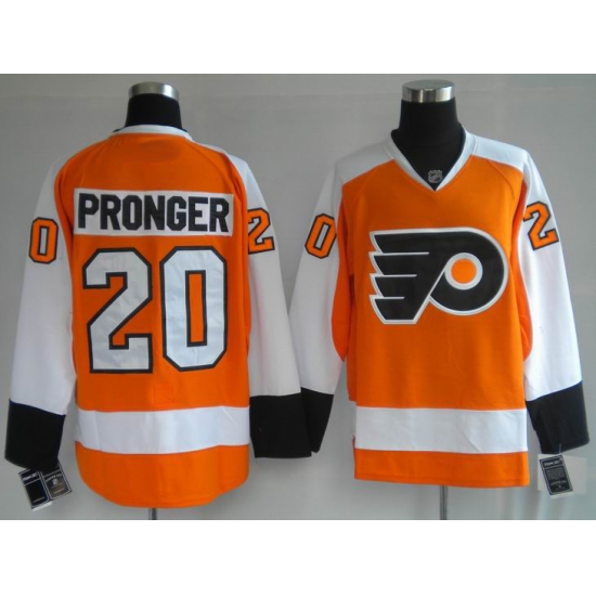 NEW Philadelphia Flyers #20 Chris Pronger orange NEW Philadelphia Flyers #20 Chris Pronger orange