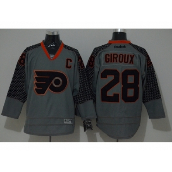 NHL Philadelphia Flyers #28 Claude Giroux Charcoal Cross Check Fashion jerseys NHL Philadelphia Flyers #28 Claude Giroux Charcoal Cross Check Fashion jerseys
