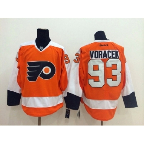 NHL philadelphia flyers #93 voracek orange-white jerseys NHL philadelphia flyers #93 voracek orange-white jerseys
