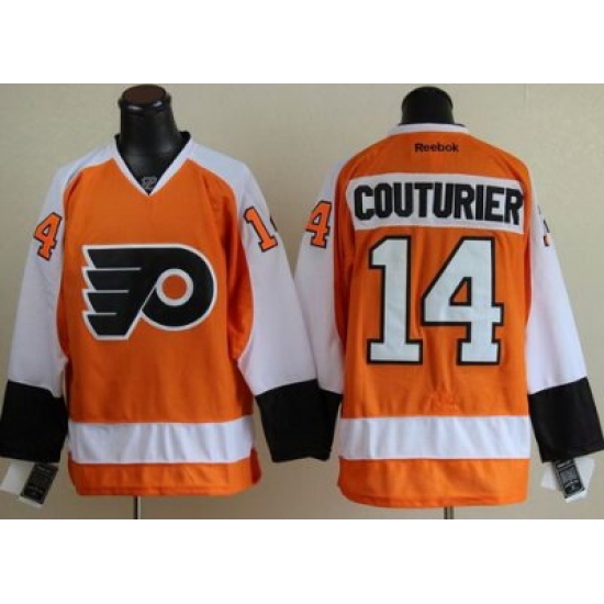 Philadelphia Flyers 14 Sean Couturier Orange NHL Jerseys Philadelphia Flyers 14 Sean Couturier Orange NHL Jerseys