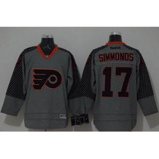 Philadelphia Flyers #17 Wayne Simmonds Charcoal Cross Check Fashion Stitched Jersey Philadelphia Flyers #17 Wayne Simmonds Charcoal Cross Check Fashion Stitched Jersey
