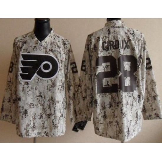Philadelphia Flyers 28 Claude Giroux White Camo NHL Jerseys Philadelphia Flyers 28 Claude Giroux White Camo NHL Jerseys