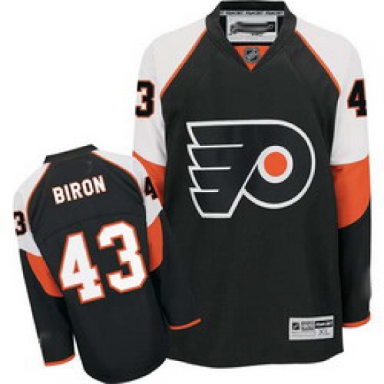 Philadelphia Flyers 43# Martin Biron Premier Home Jersey Philadelphia Flyers 43# Martin Biron Premier Home Jersey