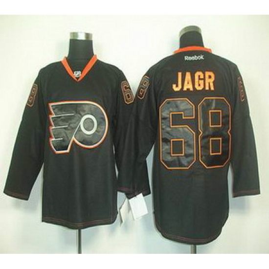 Philadelphia Flyers #68 JAGR black ice Premier Jersey Philadelphia Flyers #68 JAGR black ice Premier Jersey