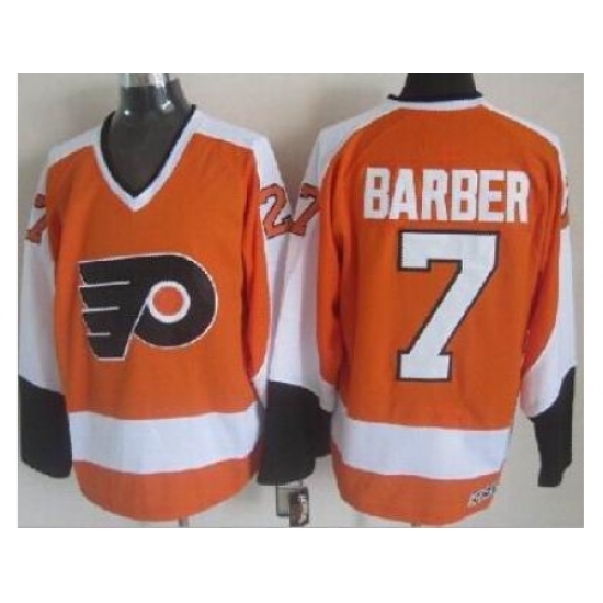 Philadelphia Flyers 7 Bill Barber Orange NHL Jerseys Philadelphia Flyers 7 Bill Barber Orange NHL Jerseys
