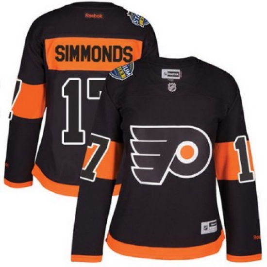Flyers #17 Wayne Simmonds Black 2017 Stadium Series Womens Stitched NHL Jersey Flyers #17 Wayne Simmonds Black 2017 Stadium Series Womens Stitched NHL Jersey