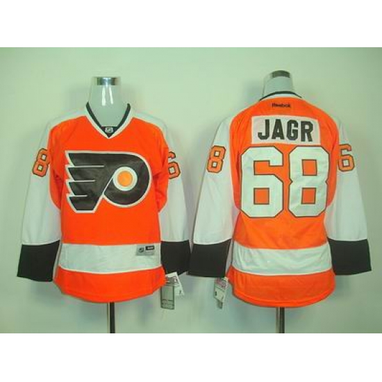 WOMEN Philadelphia Flyers 68 JAGR ORANGE JERSEY WOMEN Philadelphia Flyers 68 JAGR ORANGE JERSEY