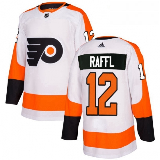 Womens Adidas Philadelphia Flyers 12 Michael Raffl Authentic White Away NHL Jersey Womens Adidas Philadelphia Flyers 12 Michael Raffl Authentic White Away NHL Jersey