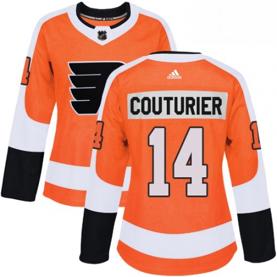 Womens Adidas Philadelphia Flyers 14 Sean Couturier Authentic Orange Home NHL Jersey Womens Adidas Philadelphia Flyers 14 Sean Couturier Authentic Orange Home NHL Jersey
