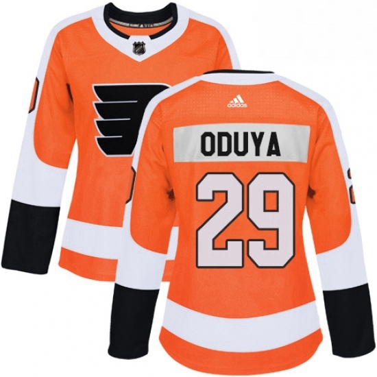 Womens Adidas Philadelphia Flyers 29 Johnny Oduya Premier Orange Home NHL Jersey Womens Adidas Philadelphia Flyers 29 Johnny Oduya Premier Orange Home NHL Jersey