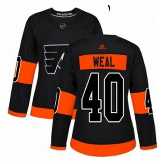 Womens Adidas Philadelphia Flyers 40 Jordan Weal Premier Black Alternate NHL Jersey Womens Adidas Philadelphia Flyers 40 Jordan Weal Premier Black Alternate NHL Jersey