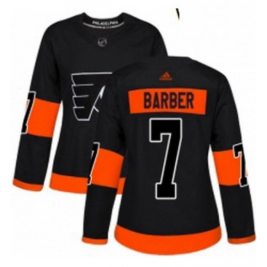 Womens Adidas Philadelphia Flyers 7 Bill Barber Premier Black Alternate NHL Jersey Womens Adidas Philadelphia Flyers 7 Bill Barber Premier Black Alternate NHL Jersey