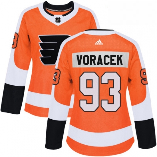 Womens Adidas Philadelphia Flyers 93 Jakub Voracek Premier Orange Home NHL Jersey Womens Adidas Philadelphia Flyers 93 Jakub Voracek Premier Orange Home NHL Jersey