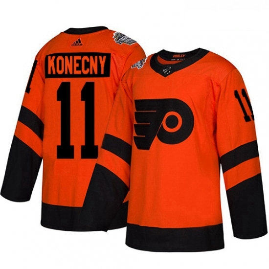 Youth Adidas Philadelphia Flyers 11 Travis Konecny Orange Authentic 2019 Stadium Series Stitched NHL Jersey Youth Adidas Philadelphia Flyers 11 Travis Konecny Orange Authentic 2019 Stadium Series Stitched NHL Jersey