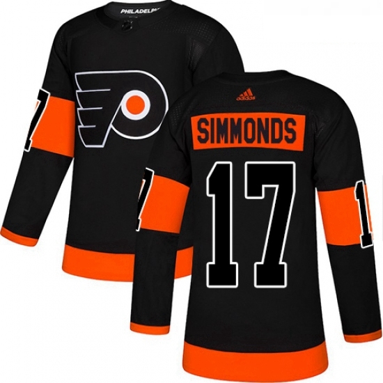 Youth Adidas Philadelphia Flyers 17 Wayne Simmonds Premier Black Alternate NHL Jersey Youth Adidas Philadelphia Flyers 17 Wayne Simmonds Premier Black Alternate NHL Jersey
