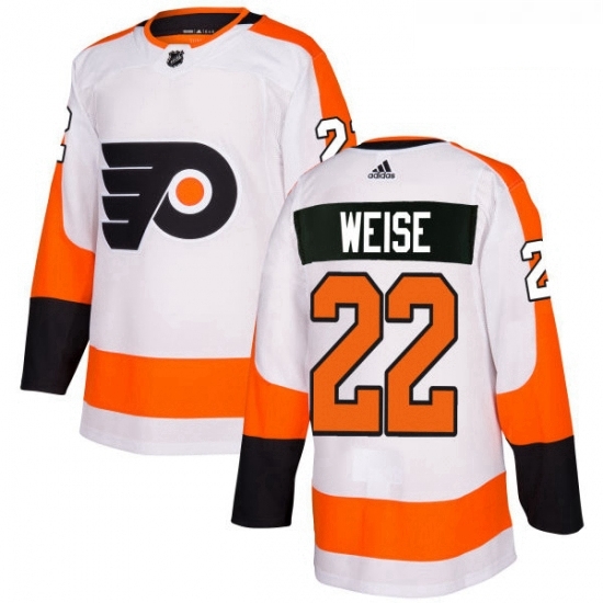 Youth Adidas Philadelphia Flyers 22 Dale Weise Authentic White Away NHL Jersey Youth Adidas Philadelphia Flyers 22 Dale Weise Authentic White Away NHL Jersey