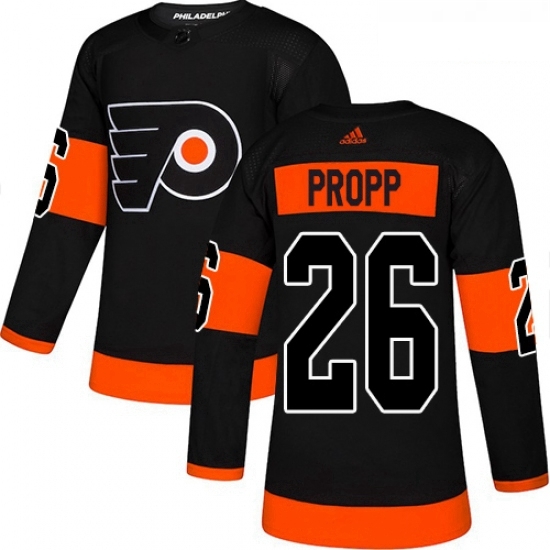 Youth Adidas Philadelphia Flyers 26 Brian Propp Premier Black Alternate NHL Jersey Youth Adidas Philadelphia Flyers 26 Brian Propp Premier Black Alternate NHL Jersey
