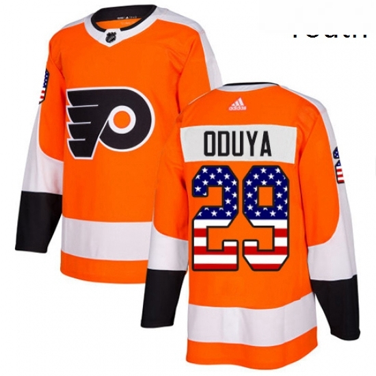 Youth Adidas Philadelphia Flyers 29 Johnny Oduya Authentic Orange USA Flag Fashion NHL Jersey Youth Adidas Philadelphia Flyers 29 Johnny Oduya Authentic Orange USA Flag Fashion NHL Jersey