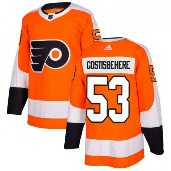 Youth Adidas Philadelphia Flyers 53 Shayne Gostisbehere Premier Orange Home NHL Jersey Youth Adidas Philadelphia Flyers 53 Shayne Gostisbehere Premier Orange Home NHL Jersey