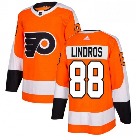 Youth Adidas Philadelphia Flyers 88 Eric Lindros Authentic Orange Home NHL Jersey Youth Adidas Philadelphia Flyers 88 Eric Lindros Authentic Orange Home NHL Jersey