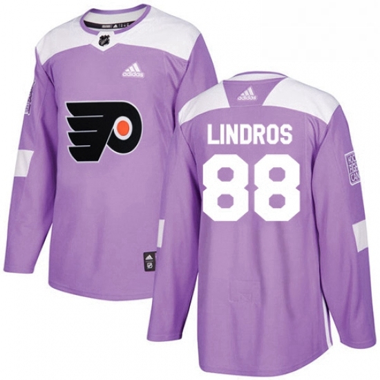 Youth Adidas Philadelphia Flyers 88 Eric Lindros Authentic Purple Fights Cancer Practice NHL Jersey Youth Adidas Philadelphia Flyers 88 Eric Lindros Authentic Purple Fights Cancer Practice NHL Jersey