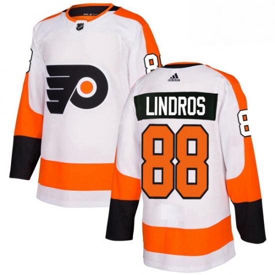 Youth Adidas Philadelphia Flyers 88 Eric Lindros Authentic White Away NHL Jersey Youth Adidas Philadelphia Flyers 88 Eric Lindros Authentic White Away NHL Jersey