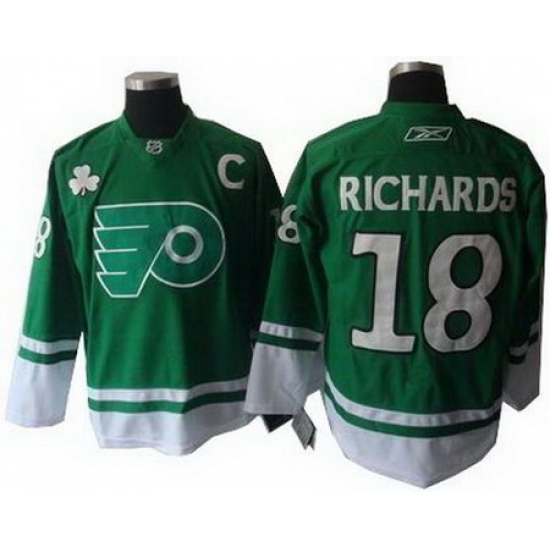 youth Philadelphia Flyers 18# Mike Richards jerseys green youth Philadelphia Flyers 18# Mike Richards jerseys green