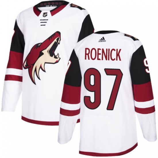 Men Adidas Arizona Coyotes 97 Jeremy Roenick White Stitched NHL Jersey III Men Adidas Arizona Coyotes 97 Jeremy Roenick White Stitched NHL Jersey III