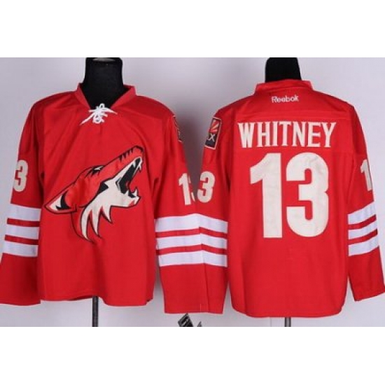 Phoenix Coyotes 13 Ray Whitney Red NHL Jerseys Phoenix Coyotes 13 Ray Whitney Red NHL Jerseys