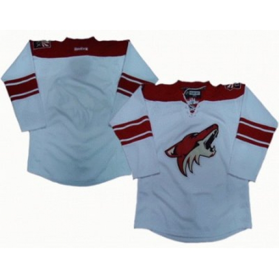 Phoenix Coyotes blank white jerseys Phoenix Coyotes blank white jerseys