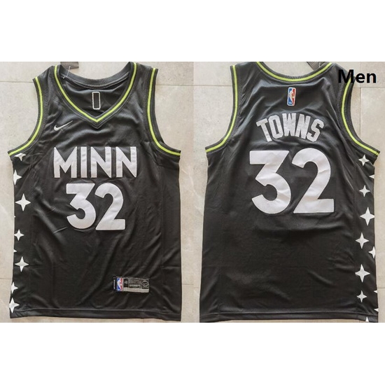 Men Minnesota Timberwolves Karl-Anthony Towns 32 2020-21 Edition Swingman Jersey Men Minnesota Timberwolves Karl-Anthony Towns 32 2020-21 Edition Swingman Jersey