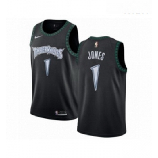 Mens Nike Minnesota Timberwolves 1 Tyus Jones Authentic Black Hardwood Classics Jersey Mens Nike Minnesota Timberwolves 1 Tyus Jones Authentic Black Hardwood Classics Jersey