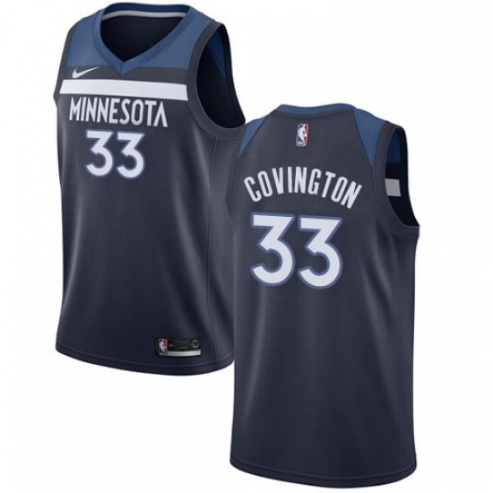 Mens Nike Minnesota Timberwolves 33 Robert Covington Swingman Navy Blue NBA Jersey Icon Edition Mens Nike Minnesota Timberwolves 33 Robert Covington Swingman Navy Blue NBA Jersey Icon Edition