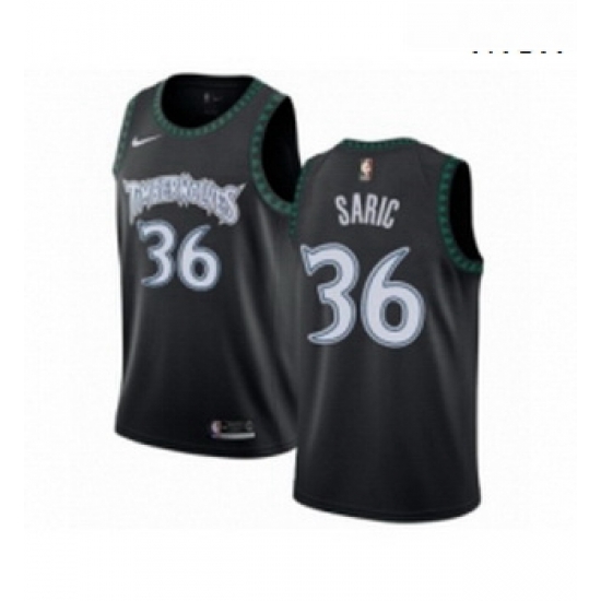 Mens Nike Minnesota Timberwolves 36 Dario Saric Swingman Black Hardwood Classics Jersey Mens Nike Minnesota Timberwolves 36 Dario Saric Swingman Black Hardwood Classics Jersey