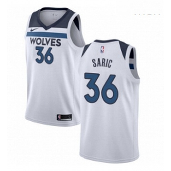 Mens Nike Minnesota Timberwolves 36 Dario Saric Swingman White NBA Jersey Association Edition Mens Nike Minnesota Timberwolves 36 Dario Saric Swingman White NBA Jersey Association Edition