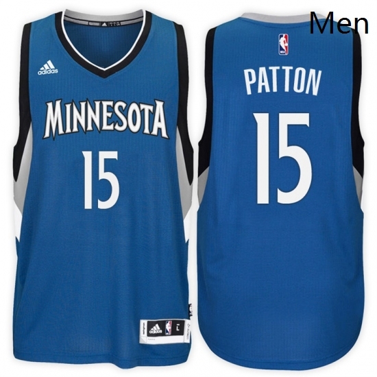 Minnesota Timberwolves 15 Justin Patton Road Blue New Swingman Stitched NBA Jersey Minnesota Timberwolves 15 Justin Patton Road Blue New Swingman Stitched NBA Jersey