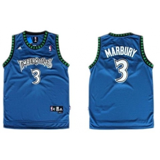 Minnesota Timberwolves #3 Stephon Marbury Blue Swingman Jersey Minnesota Timberwolves #3 Stephon Marbury Blue Swingman Jersey