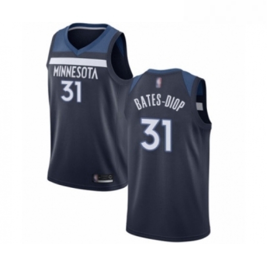 Womens Minnesota Timberwolves 31 Keita Bates Diop Swingman Navy Blue Basketball Jersey Icon Edition Womens Minnesota Timberwolves 31 Keita Bates Diop Swingman Navy Blue Basketball Jersey Icon Edition