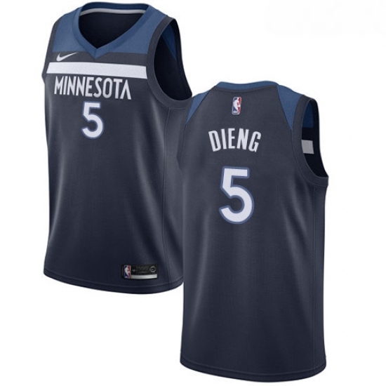 Womens Nike Minnesota Timberwolves 5 Gorgui Dieng Swingman Navy Blue Road NBA Jersey Icon Edition Womens Nike Minnesota Timberwolves 5 Gorgui Dieng Swingman Navy Blue Road NBA Jersey Icon Edition