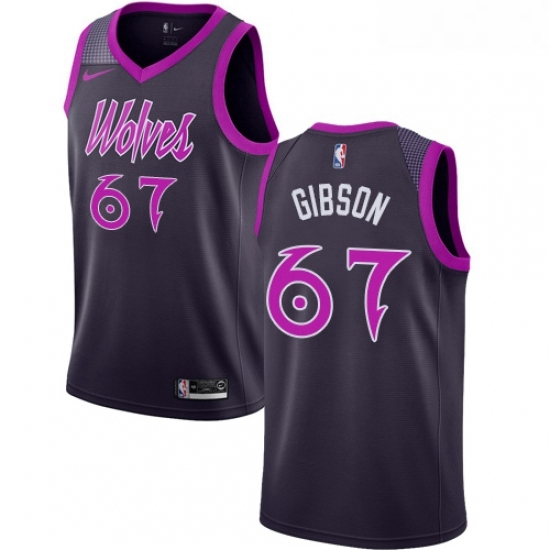 Womens Nike Minnesota Timberwolves 67 Taj Gibson Swingman Purple NBA Jersey City Edition Womens Nike Minnesota Timberwolves 67 Taj Gibson Swingman Purple NBA Jersey City Edition