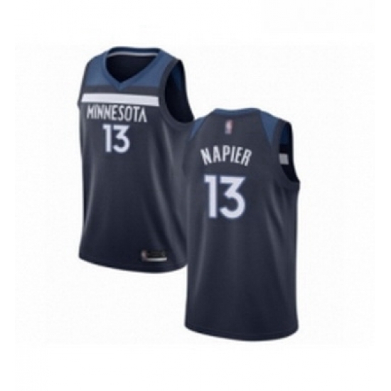 Youth Minnesota Timberwolves 13 Shabazz Napier Swingman Navy Blue Basketball Jersey Icon Edition Youth Minnesota Timberwolves 13 Shabazz Napier Swingman Navy Blue Basketball Jersey Icon Edition