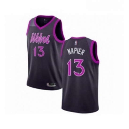 Youth Minnesota Timberwolves 13 Shabazz Napier Swingman Purple Basketball Jersey City Edition Youth Minnesota Timberwolves 13 Shabazz Napier Swingman Purple Basketball Jersey City Edition